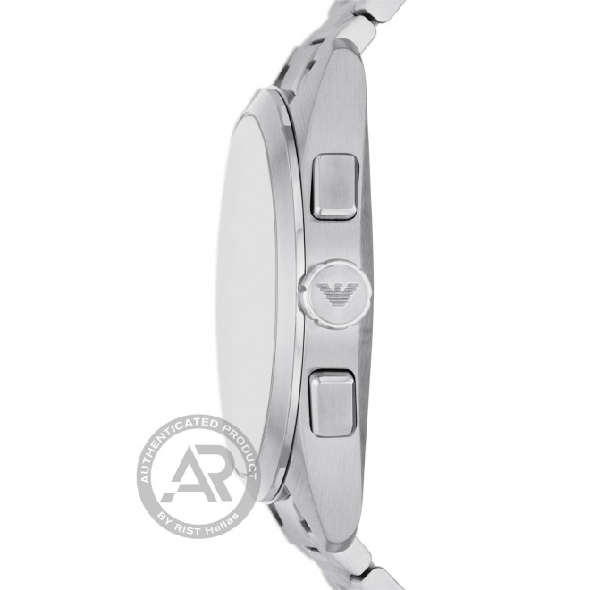 EMPORIO ARMANI Claudio AR11541 Ανδρικό Ρολόι Quartz Chronograph Μπλε Καντράν