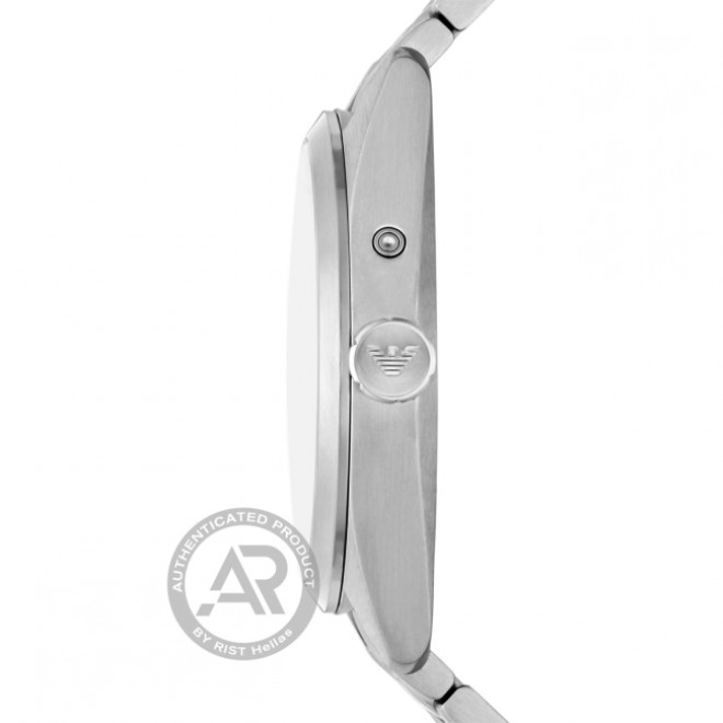 EMPORIO ARMANI Claudio AR11553 Ανδρικό Ρολόι Quartz Φάση Σελήνης Μπλε Καντράν