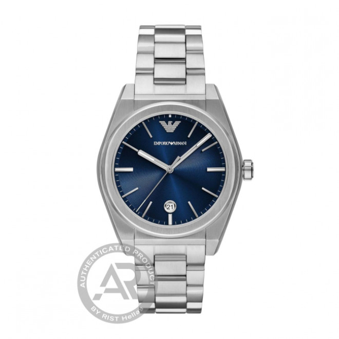 EMPORIO ARMANI Federico AR11620 Ανδρικό Ρολόι Quartz Μπλε Καντράν
