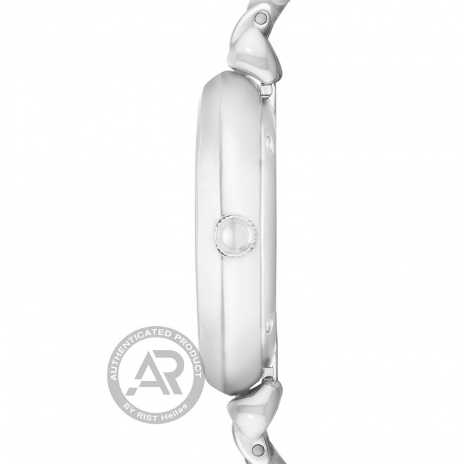 EMPORIO ARMANI Gianni T-Bar AR1925 Γυναικείο Ρολόι Quartz με Κρύσταλλα