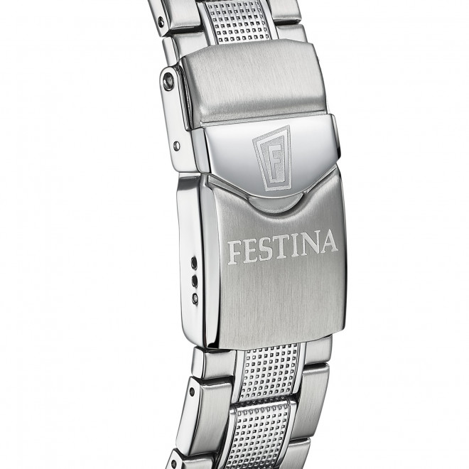 FESTINA Diver F20669/1 Ανδρικό Ρολόι Quartz Καταδυτικό 20 atm Μπλε Καντράν