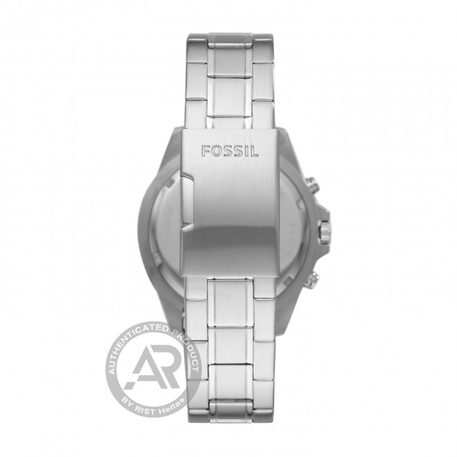 FOSSIL Garrett FS5623 Ανδρικό Ρολόι Quartz Chronograph Μπλε Καντράν 10 atm