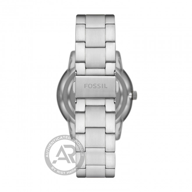 FOSSIL Neutra Minimalist Moonphase FS5907 Ανδρικό Ρολόι Quartz Μπλε Καντράν