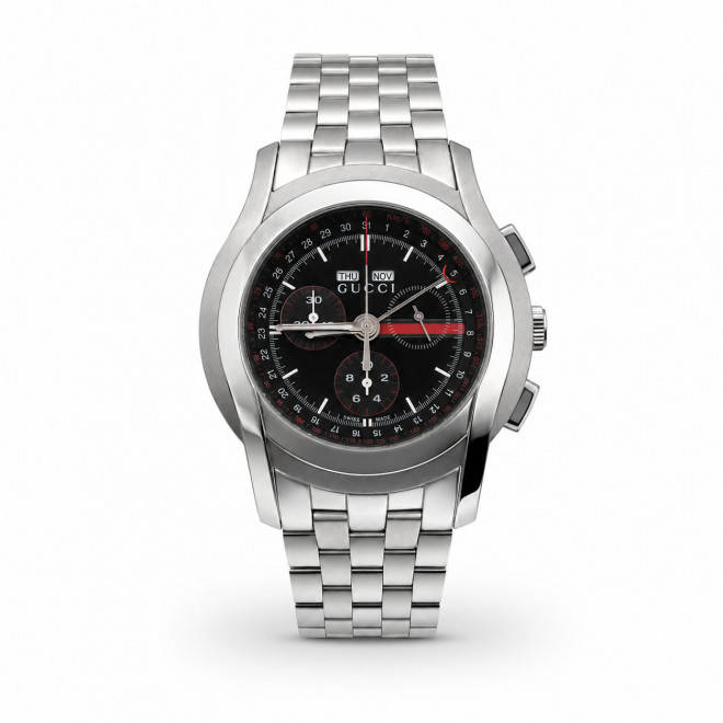 GUCCI 5500 Chrono Ελβετικό Ανδρικό Ρολόι Quartz Swiss Made Chronograph