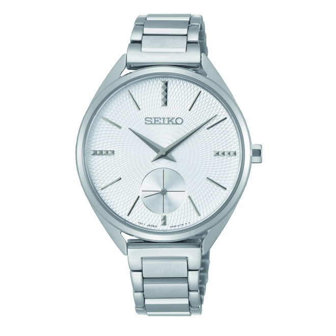 SEIKO Conceptual Series SRKZ53P1 Γυναικείο Ρολόι Quartz Ασημί Λευκό Καντράν