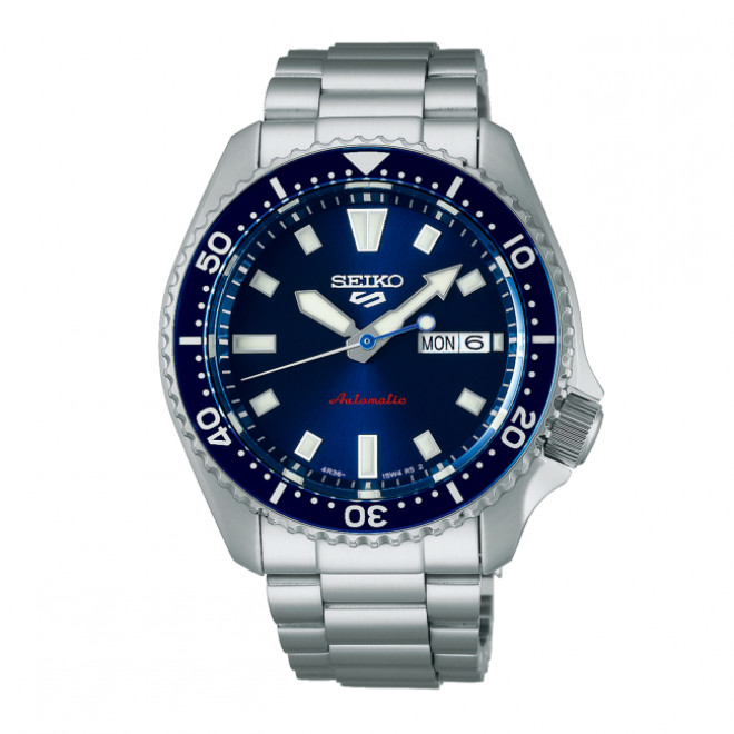 SEIKO 5 Sports SKX Redux in Koniro SRPL83K1J Ανδρικό Ρολόι Αυτόματο Μπλε Καντράν