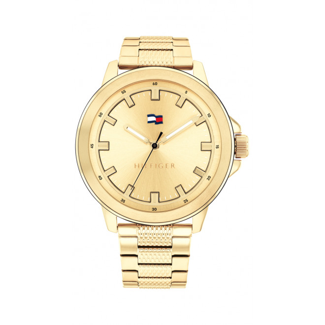 TOMMY HILFIGER Nelson 1792025 Ρολόι Quartz Χρυσό Καντράν Χρυσό Μπρασελέ