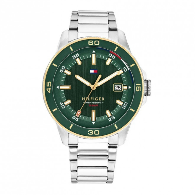 TOMMY HILFIGER Remy 1792230 Ανδρικό Ρολόι Quartz Πράσινο Καντράν